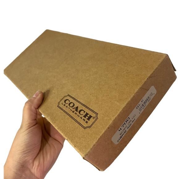 Vintage COACH Black 4700 Business Card File with Box - Picture 8 of 8